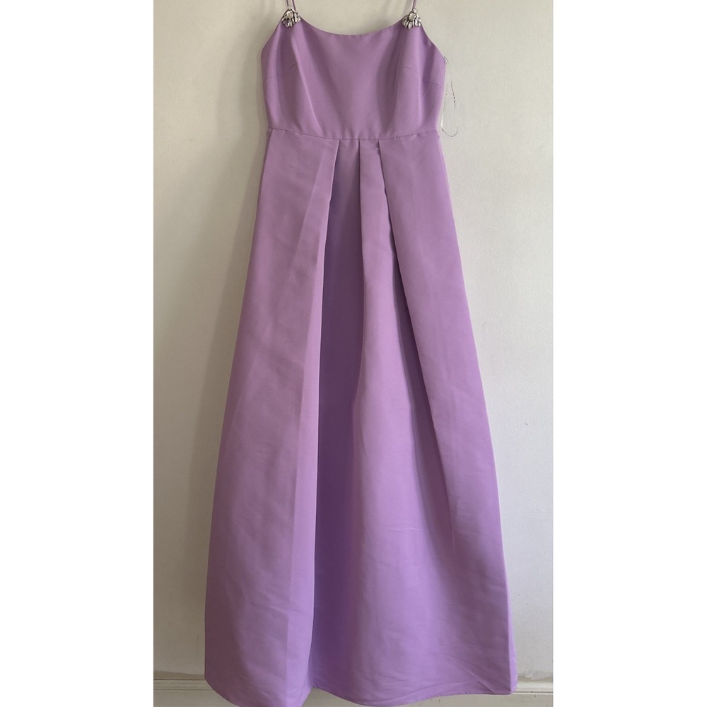 Sachin & Babi Gwen Crystal-Embellished‎ Gown Lavender Size 4 NWT Sold Out